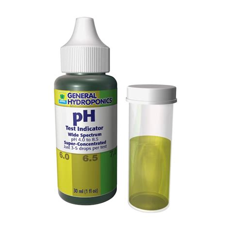 reagent drops ph test kit|general hydroponics ph test.